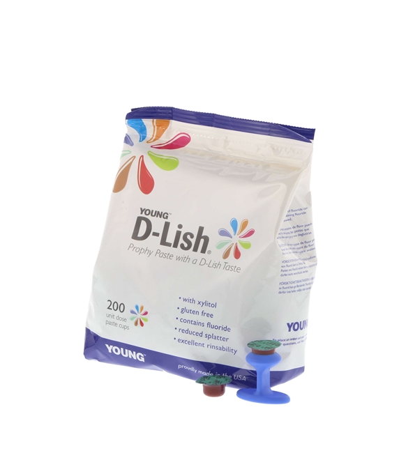 DLish Prophy Paste Coarse, Mint, 200/Box, 300010